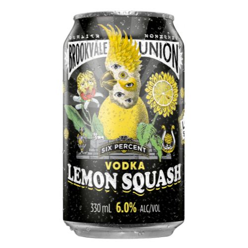 Vodka Lemon Squash - 330ML CAN Vodka Lemon Squash - 330ML CAN